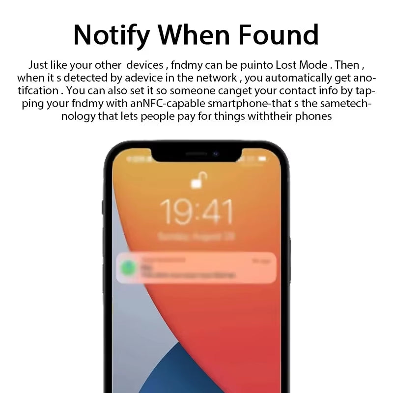 Mini Tracking Device Find My Smart Tag Kid Pet Car GPS Tracker Bluetooth Smart Anti-Lost Device Alarm Reminder Positioner