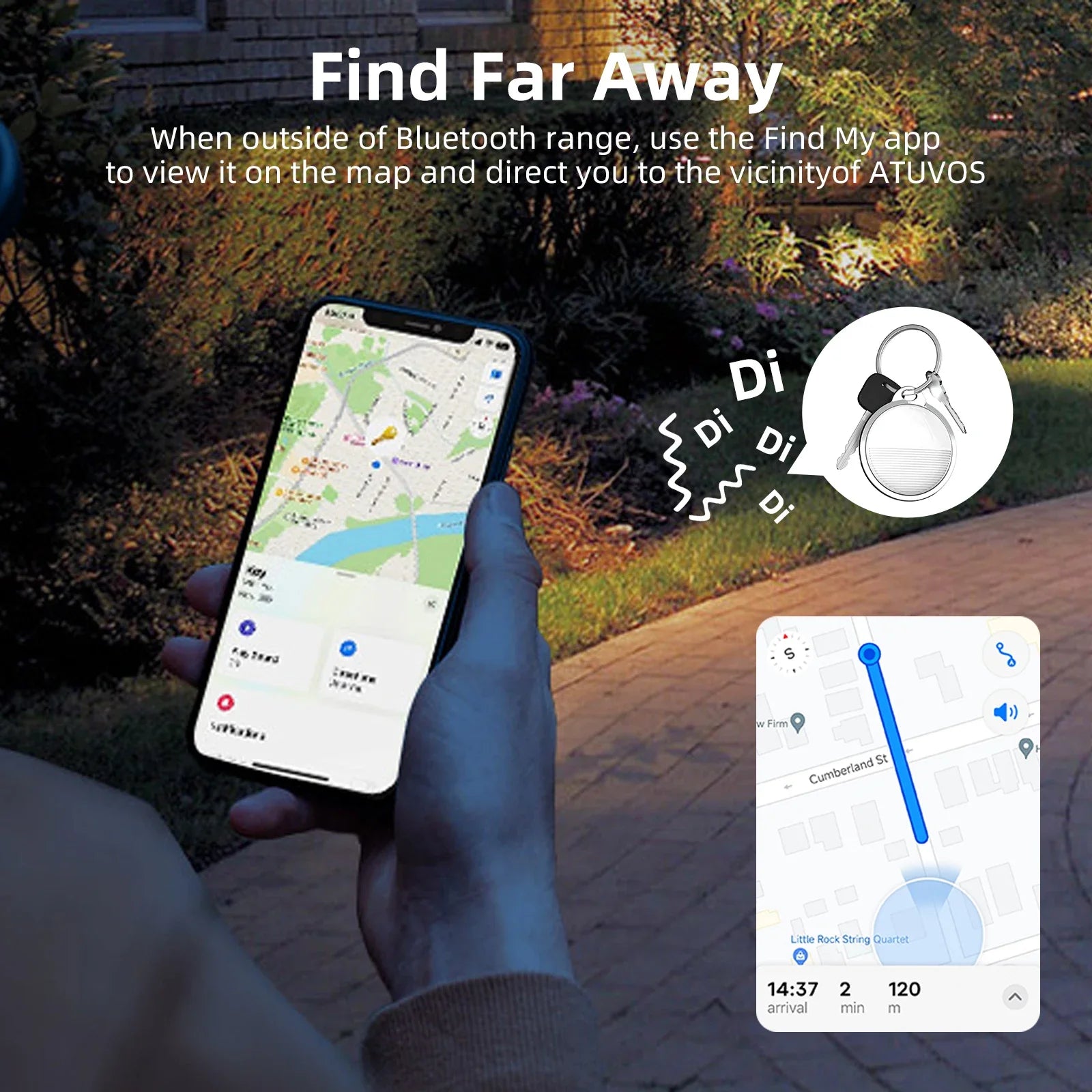 Mini GPS Tracker for Apple Ios System Find My APP Air Tag Child Finder Pet Bike Bag Loss Tracker Smart Bluetooth Airtag