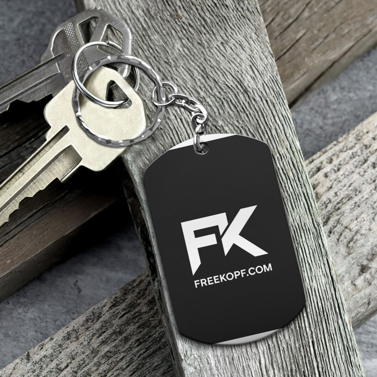 Aluminium Keychain